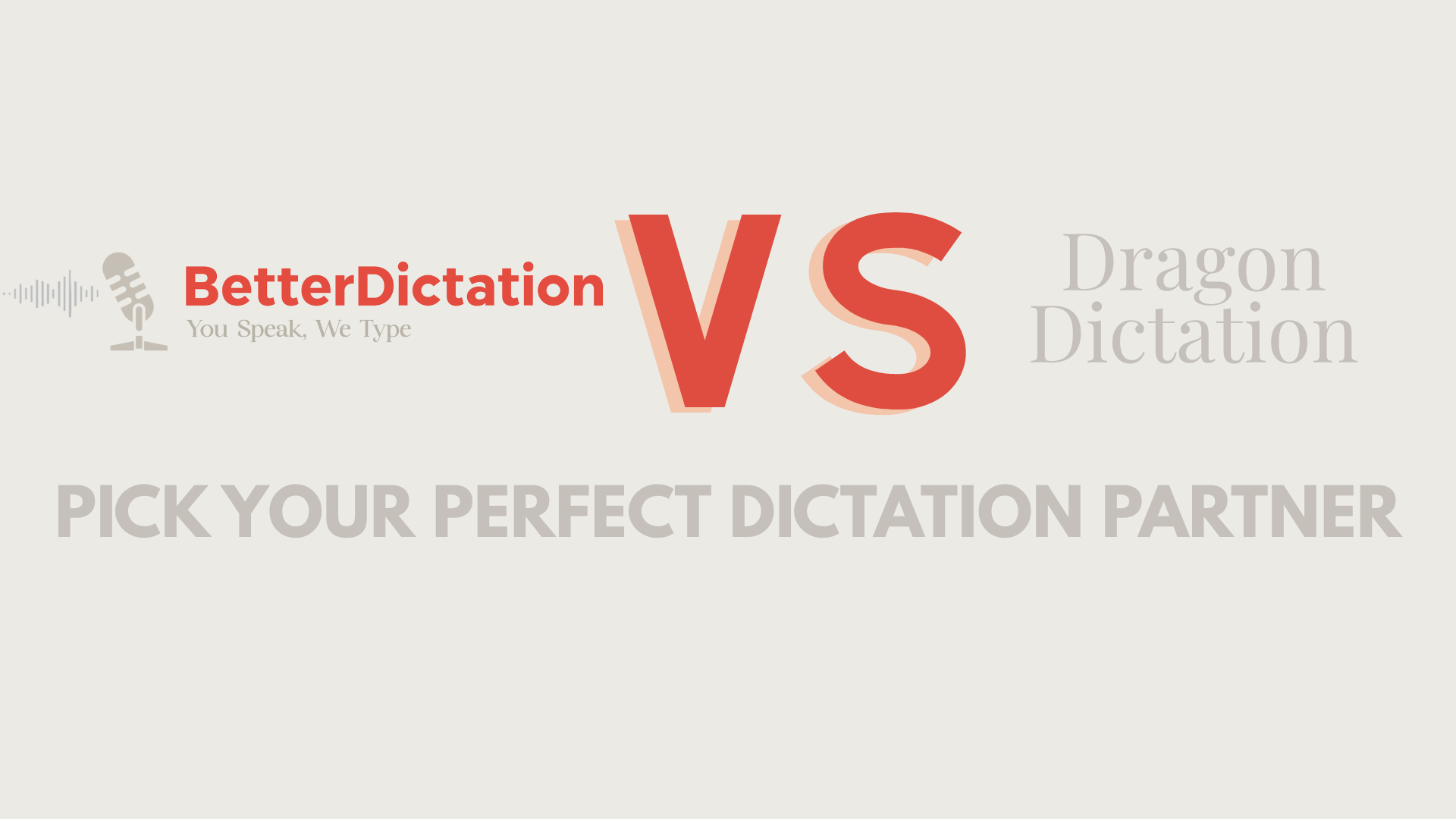 BetterDictation vs Dragon Dictation banner