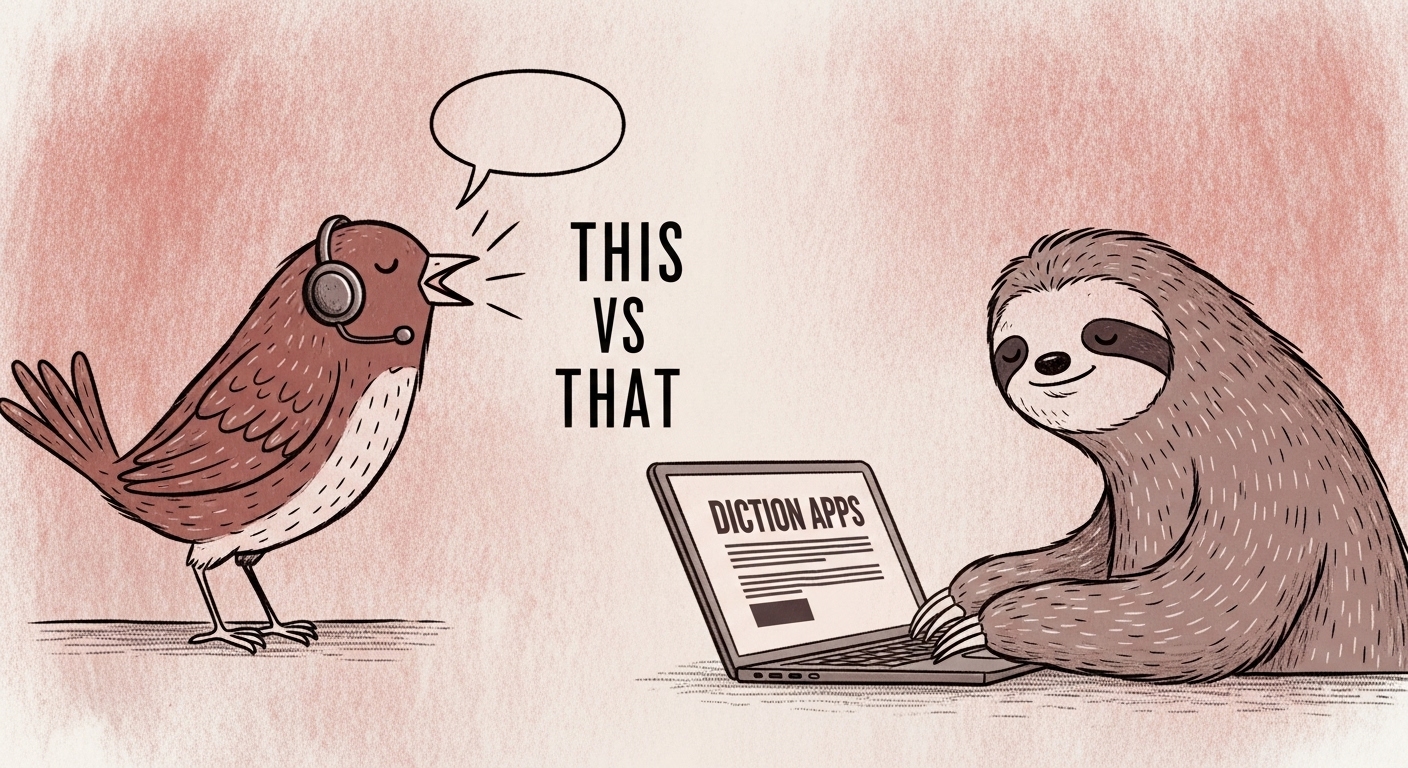 Banner image for BetterDictation vs Dragon Dictation